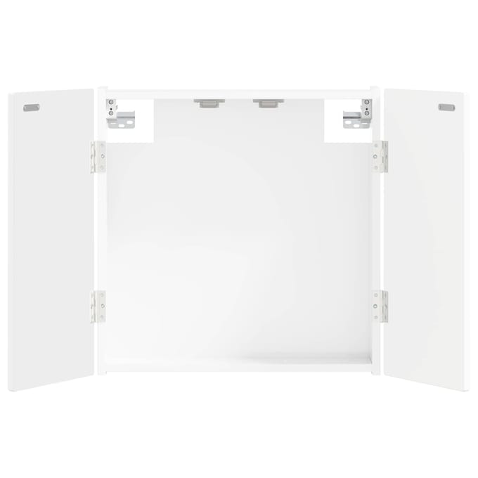 vidaXL - Dartbord - Kabinet - ARNHEM - Hoogglans - Wit - 52,5 - x - 10,5 - x - 53,5 - cm