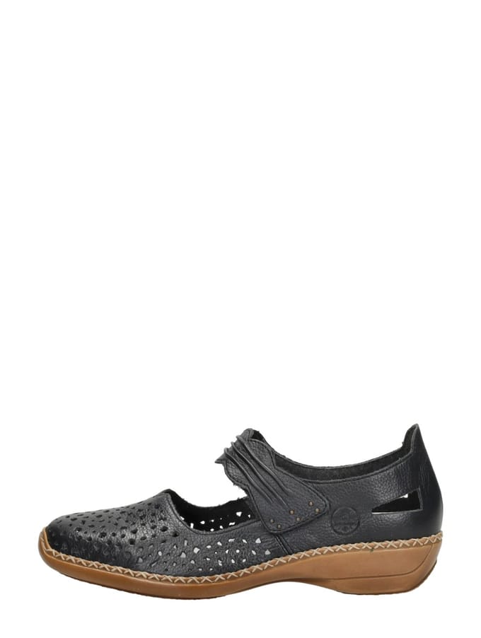 Dames Instappers & Ballerina's Rieker 41399-14 Blauw