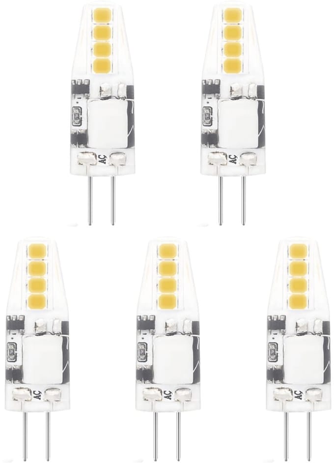 Modee LED Lamp G4 - 1.8W 2700K 180 LM 12V - LED Lamp insteek - Warm Wit - 5 stuks