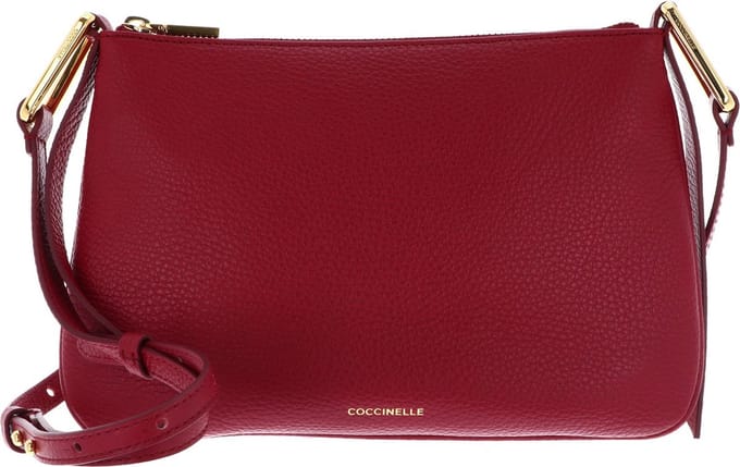 COCCINELLE Leren Schoudertas Magie Mini Bag Sangria (rood)paars