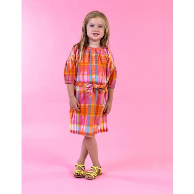 Oilily Dikat - Jurk - Meisjes - Roze - 110/5yr