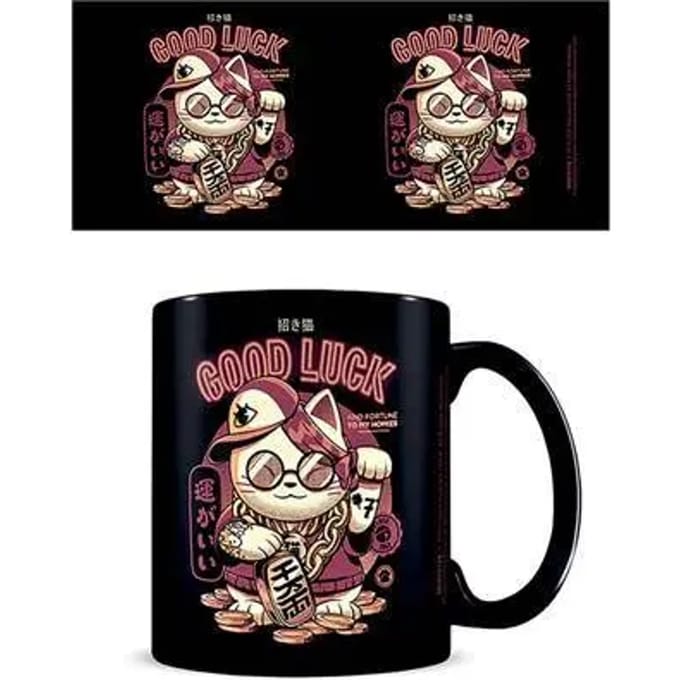 Mok voor kinderen Pyramid Ilustrata Lucky Cats