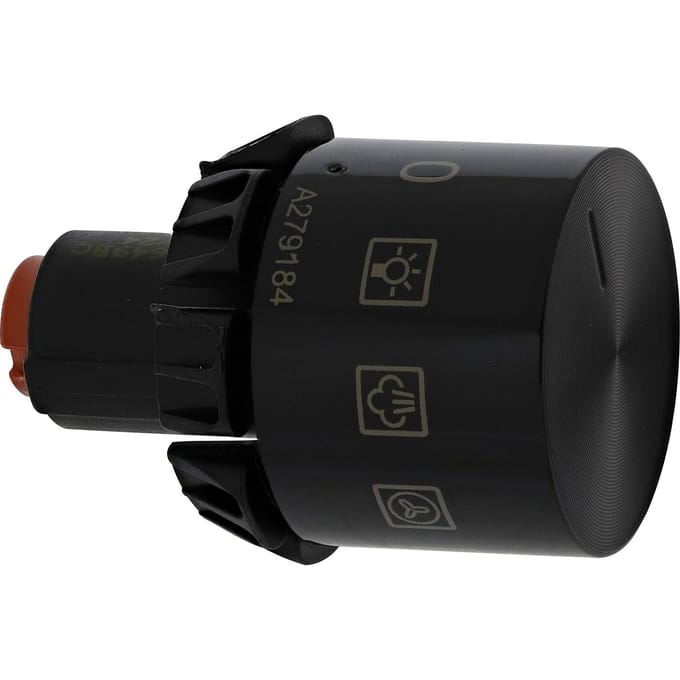 AEG knop, functies, zwart, 9+0 140279184059