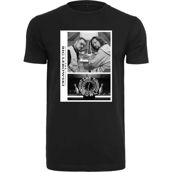 Urban Classics Heren Tshirt -M- The Big Lebowski Zwart