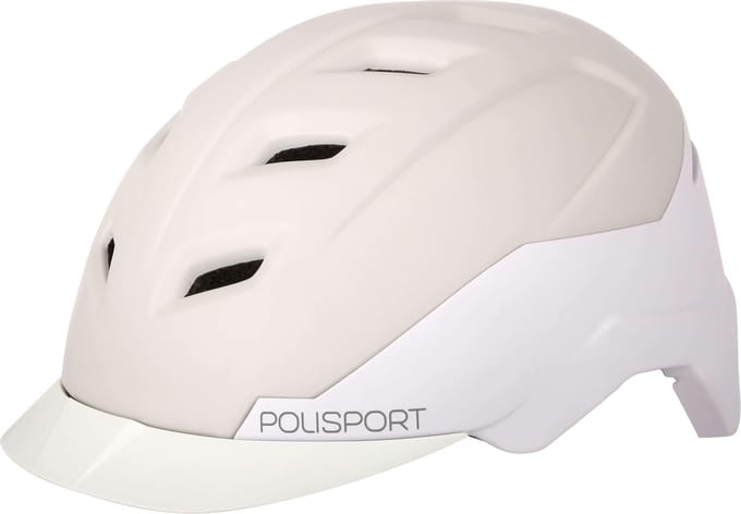 Polisport E-city Fietshelm Ebike - Maat L (58-61cm) - Wit