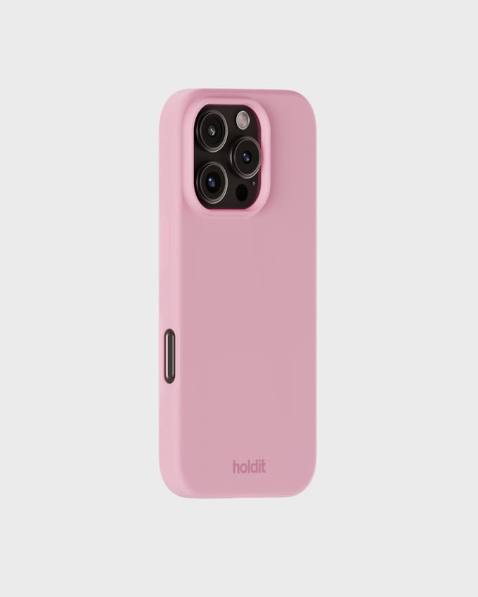 Holdit Silicone Case geschikt voor Apple iPhone 16 Pro - Pink