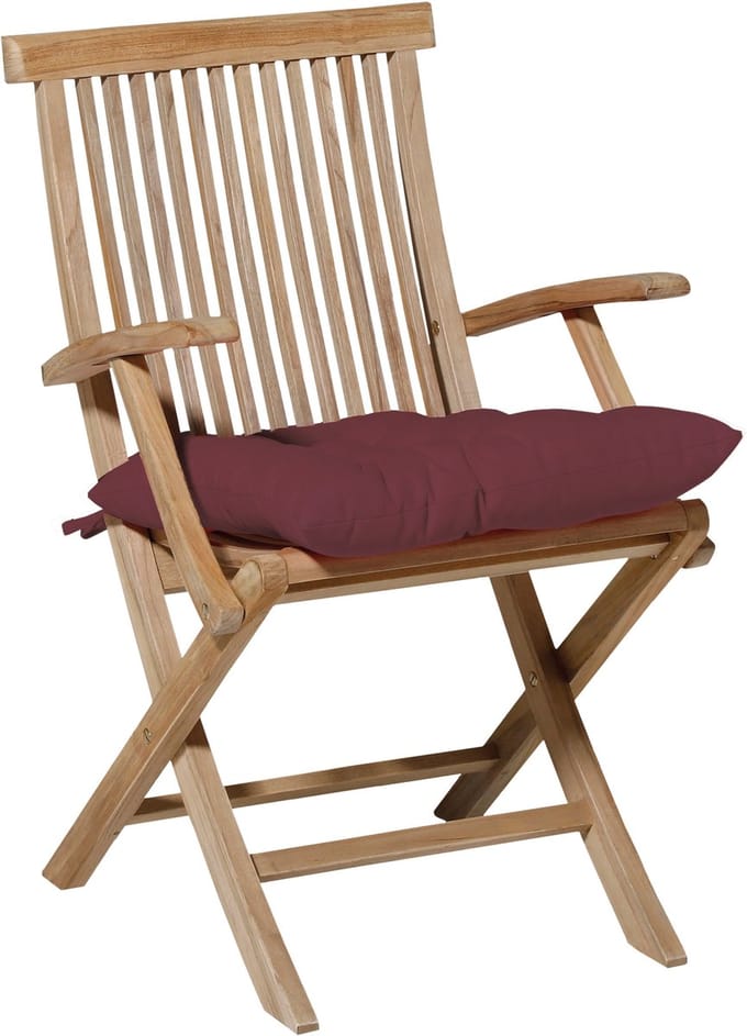 Madison bistro tuinkussen Panama 46x46 cm - rood