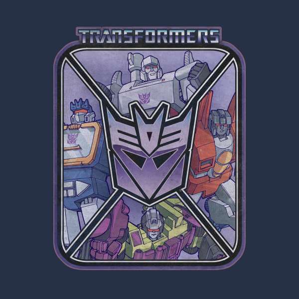 Transformers Decepticons Sweatshirt - Navy - S