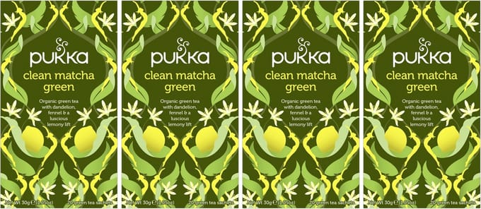 Pukka Clean Matcha Green Thee - 4 x 20 zakjes