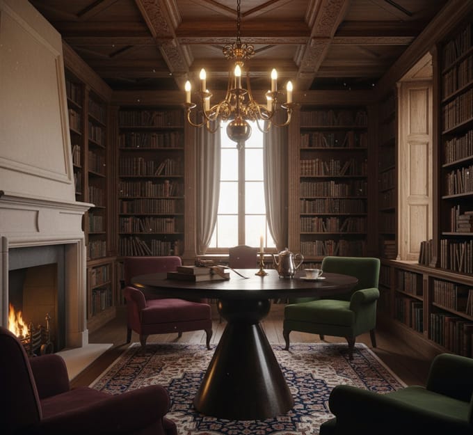 Ronde Eettafel Walnoot Mangohout 130 - Novihome