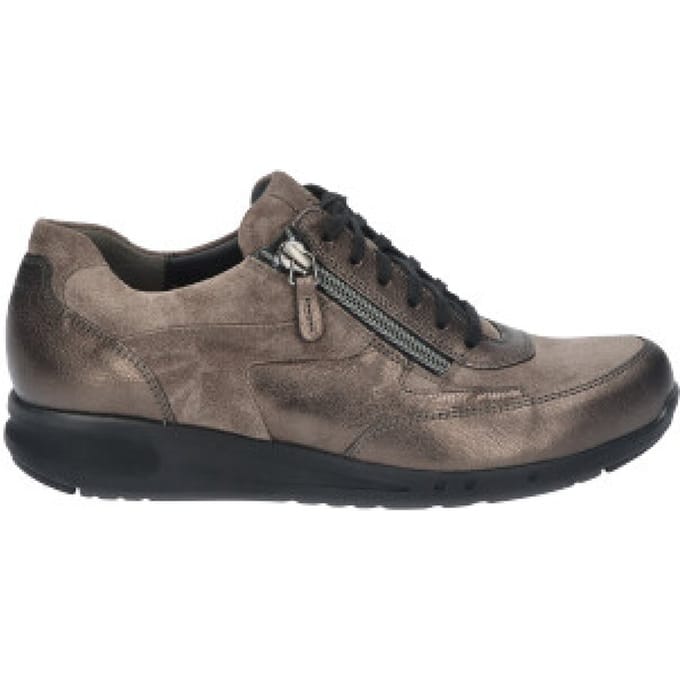 Durea - 6260 H GO - Lage sneakersDames sneakers - Kleur: Bruin - Maat: 42