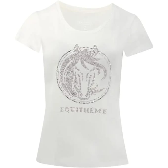 Dames-T-shirt Equithème Magali