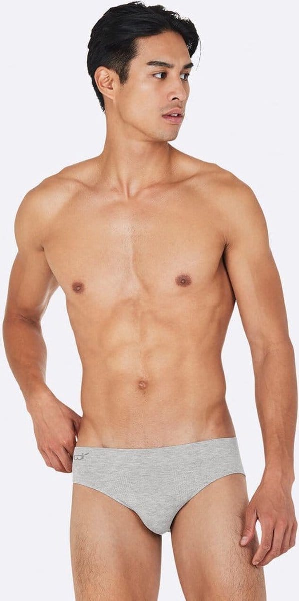 Boody - Bamboe Heren heupslip - grijs / XL