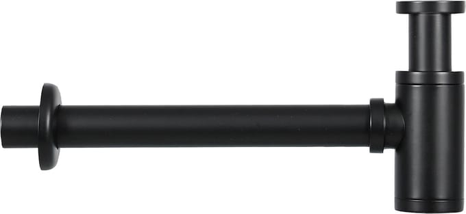 Differnz Wastafelsifon Mix & Match - Verstelbaar - Mat Zwart - 32mm