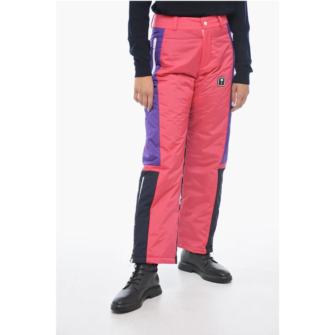 THUNDERBOLT skibroek met kleurblokontwerp in roze