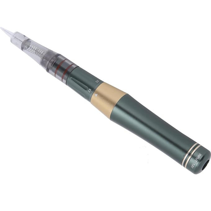 Patroonnaald Microblading Pen Professionele Wenkbrauw Eyeliner Tattoo Pen Machine 100‑240V US Stekker US Plug black