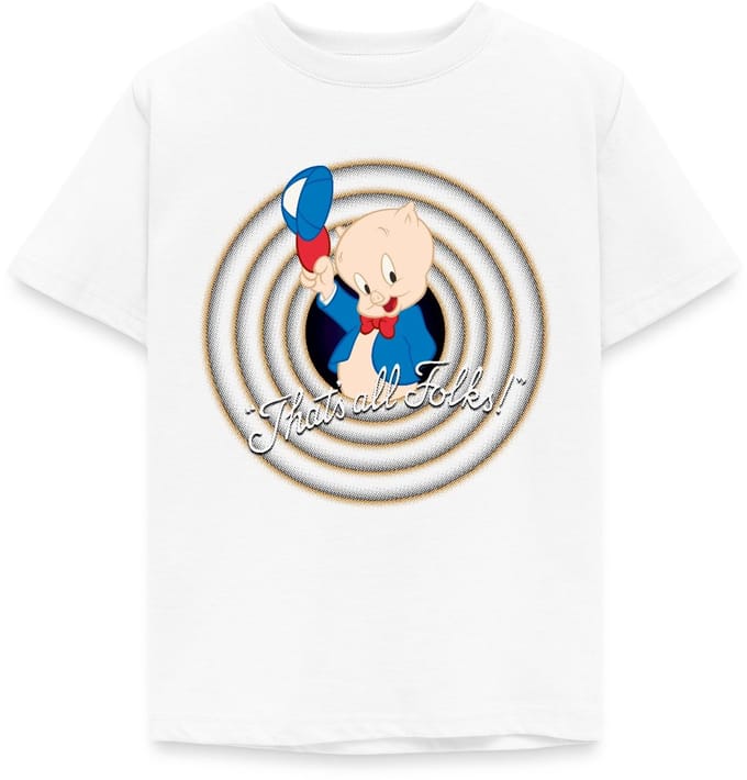 Looney Tunes Porky Pig T-Shirt Kinderen