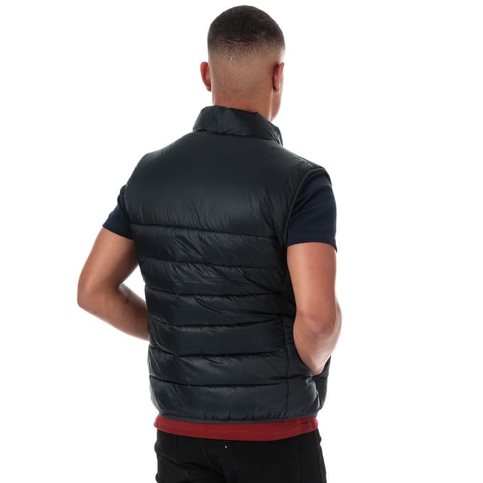 Lyle and Scott - Baffle Bodywarmer Navy - Heren - Maat L - Modern-fit