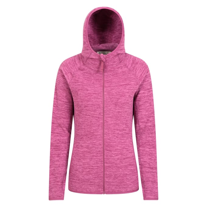 Mountain Warehouse Dames/Dames Lleyn II Melange Full Zip Hoodie (Bes)