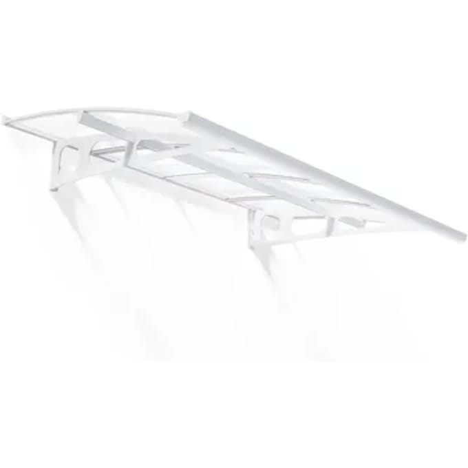 Canopia Veranda- En Deurluifel Bordeaux Helder Wit 140x223cm