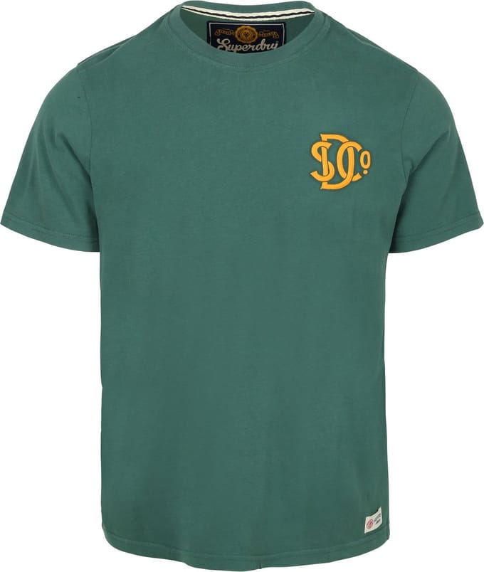 Superdry Neon Relaxed T-Shirt Groen - Maat XXL - Heren