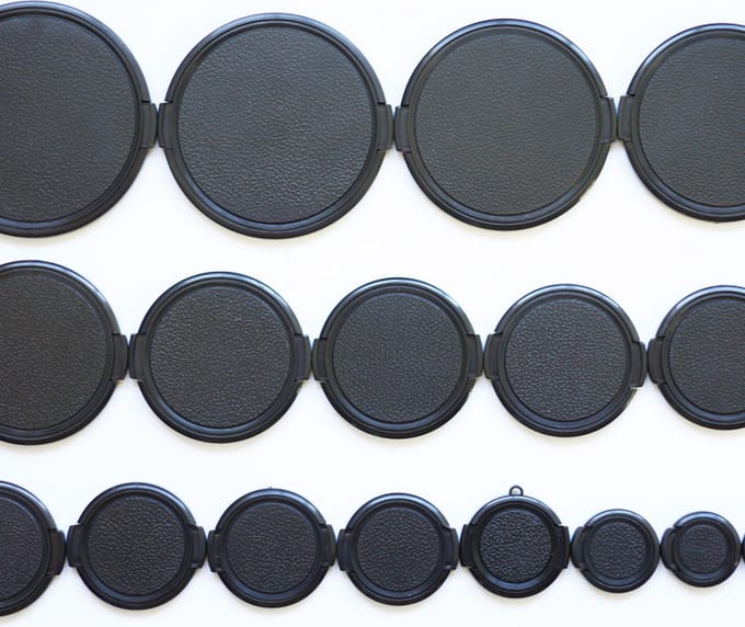 8 in 1 set universal lensdop voorlensdop lenscap 52 55 58 62 67 72 77 82mm