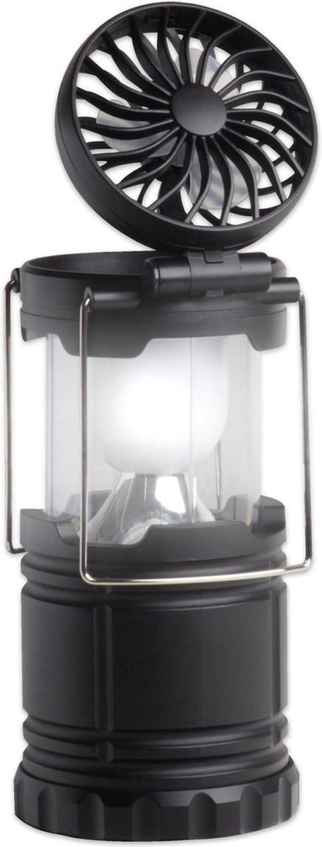 Ventilator Led Lamp | Camping Lantaarn met Ventilator | Tent en Kampeerlamp | 2 in 1 | Ventilator | Fan | Led lamp