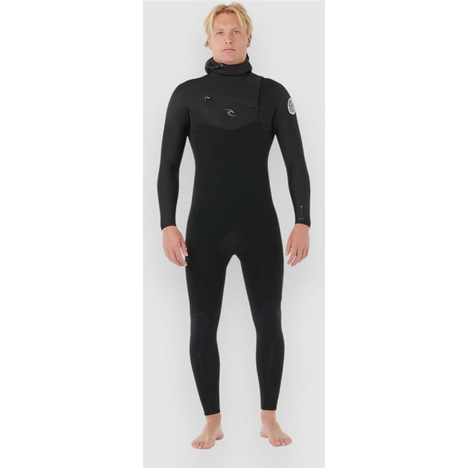 2025 Rip Curl Heren Dawn Patrol 6/4mm Met Capuchon Borst Ritssluiting