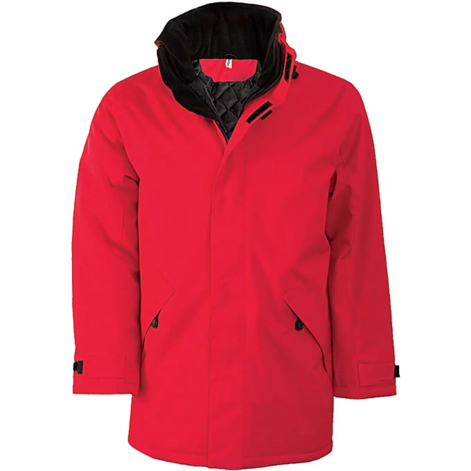 Kariban Kinderparka K696 - Red - 10/12 Y (10/12 ans)