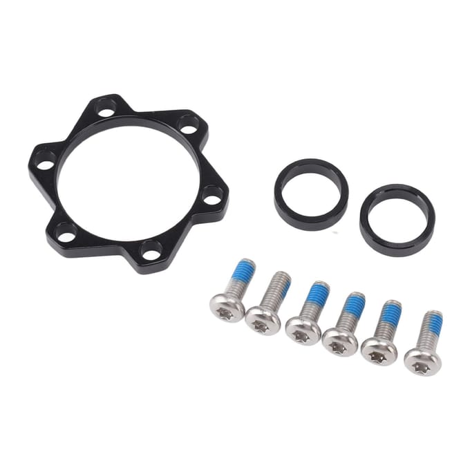 15mm Fiets Voornaaf Adapter Aluminiumlegering 100mm naar 110mm Fiets Boost Naaf Conversieset voor DIY gray