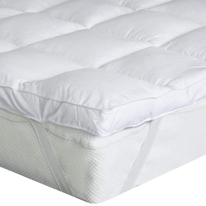 Microvezel Matrastopper Topdekmatras Extra Zacht Antiallergisch 160 x 190 cm