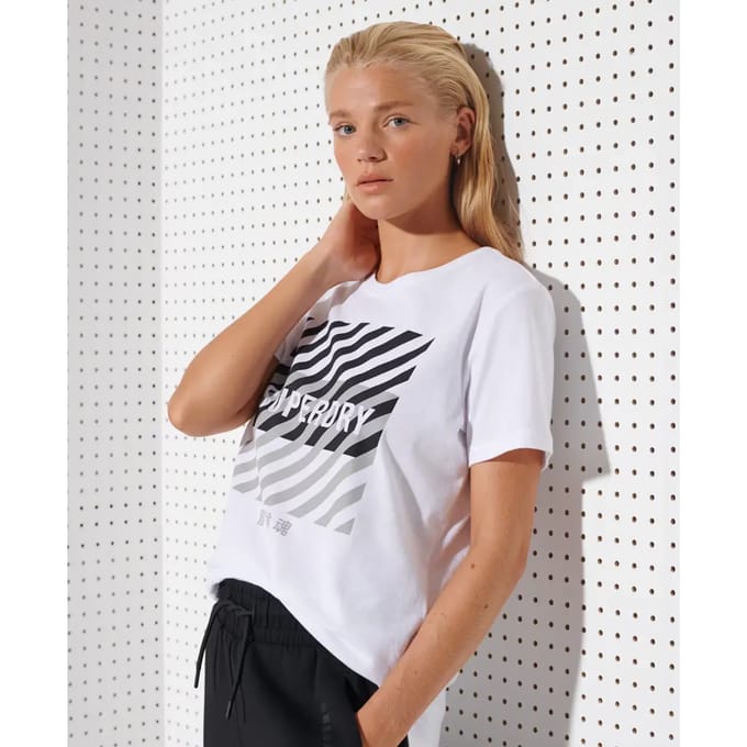 Superdry Dames Training Core Superdry Dames T-shirt