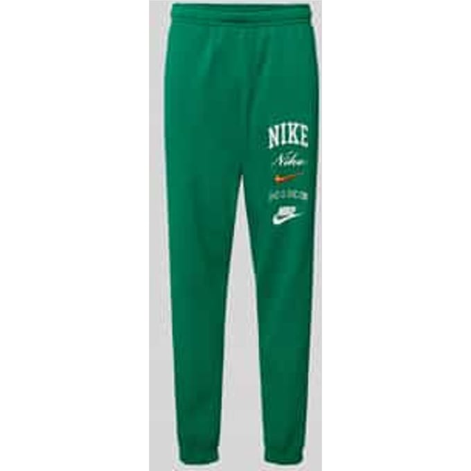 Sweatpants met labelprint