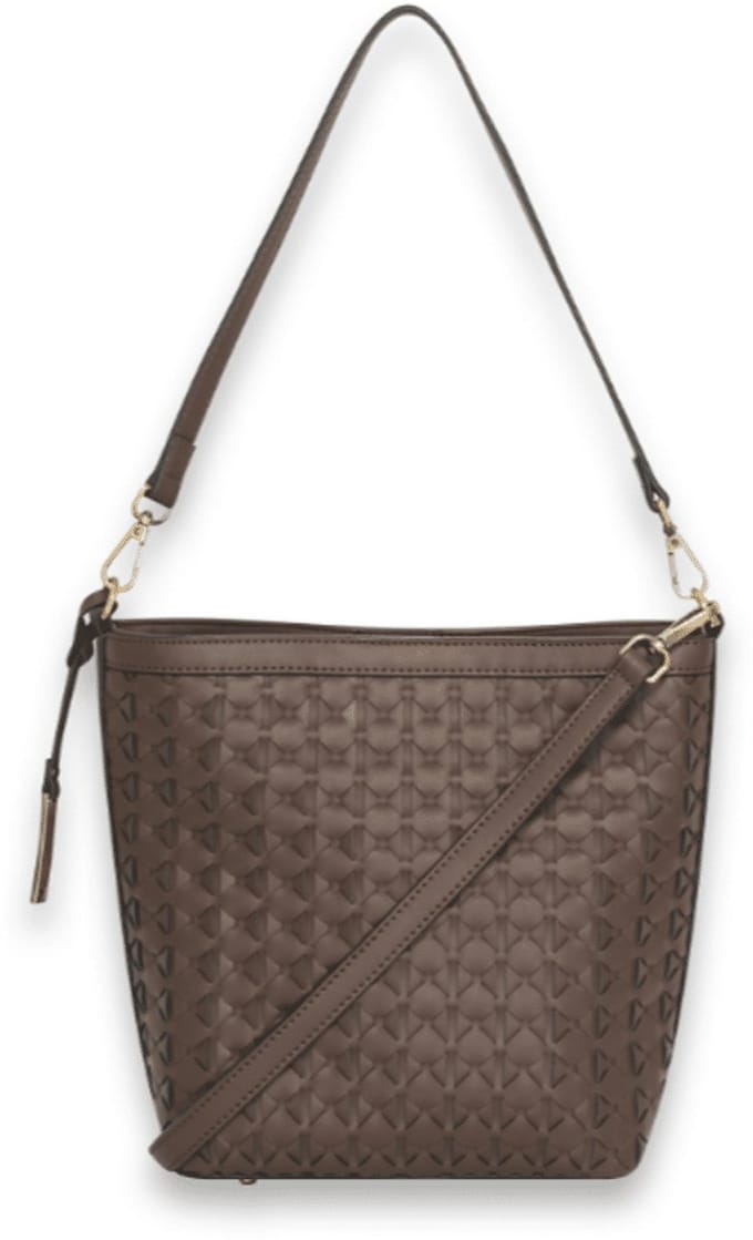 Bulaggi Woven Bucket Donker | Bruin | Maat: One Size