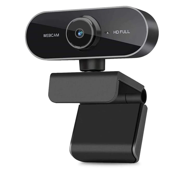carmdering - Webcam - Full HD 1080P - PC Webcam - Laptop Webcam - USB Webcam - Met Statief - Privacy Cover - Webcam met Microfoon
