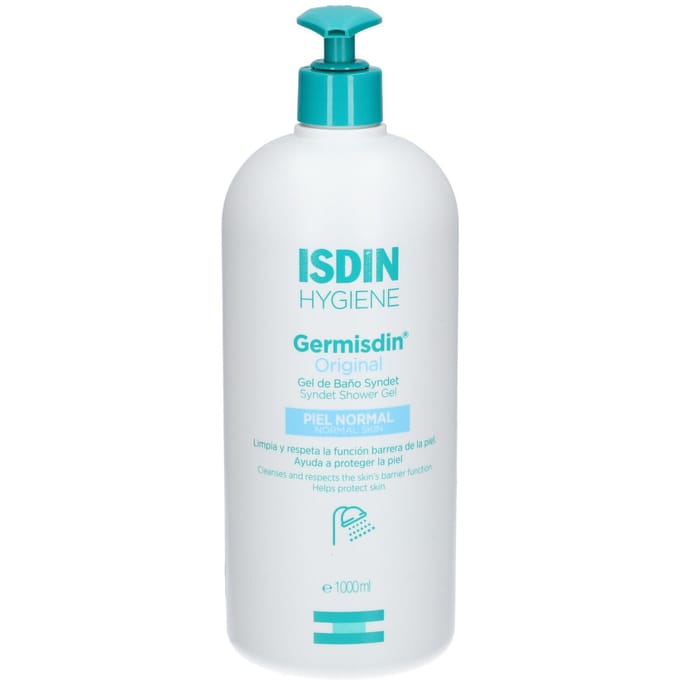 ISDIN - Germisdin Douchegel - 1000 ml - Zeepvrij