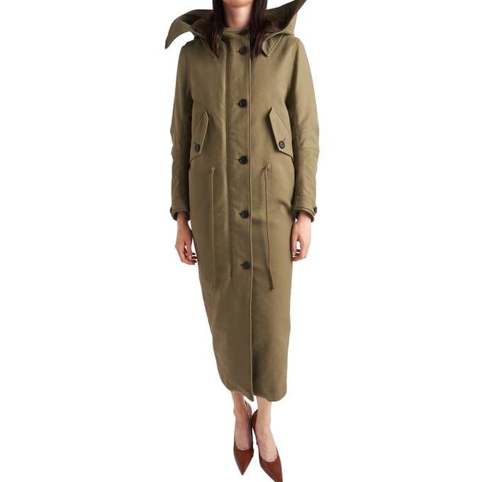 Prada Lange Parka Jas