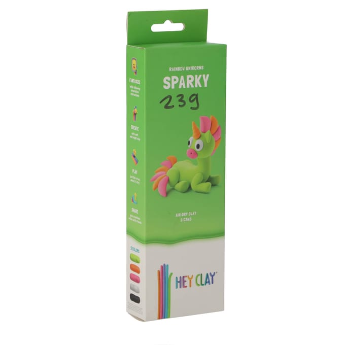 Hey Clay Boetseerklei Rainbow Unicorn Sparky