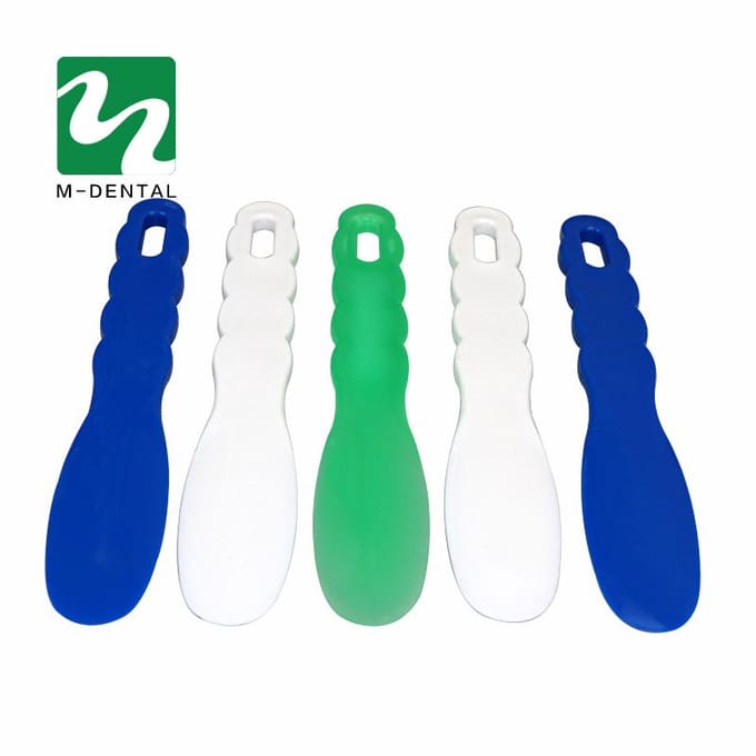 4 Stuks Tandheelkundig Laboratorium Plastic Mengspatel Materiaal