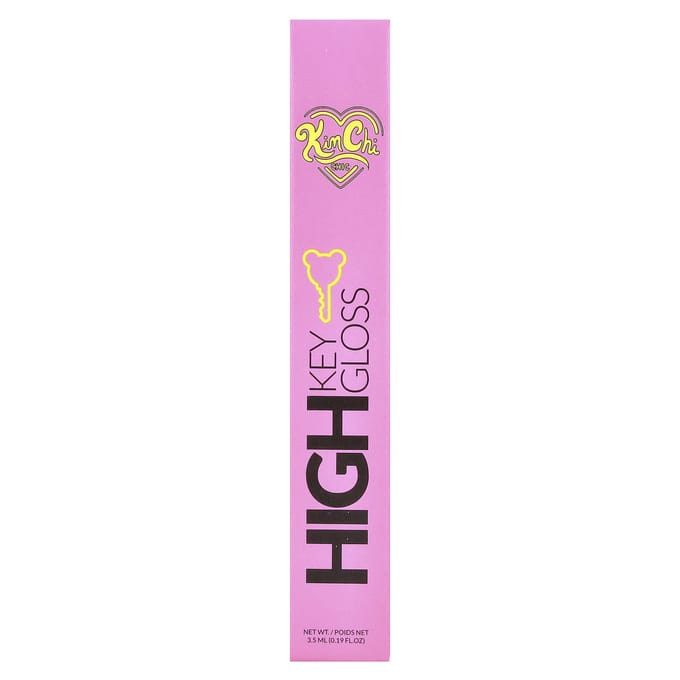 KimChi Chic Beauty, High Key Gloss, HKG07 Blonde Raisin, 0.19 fl oz (3.5 ml) pink
