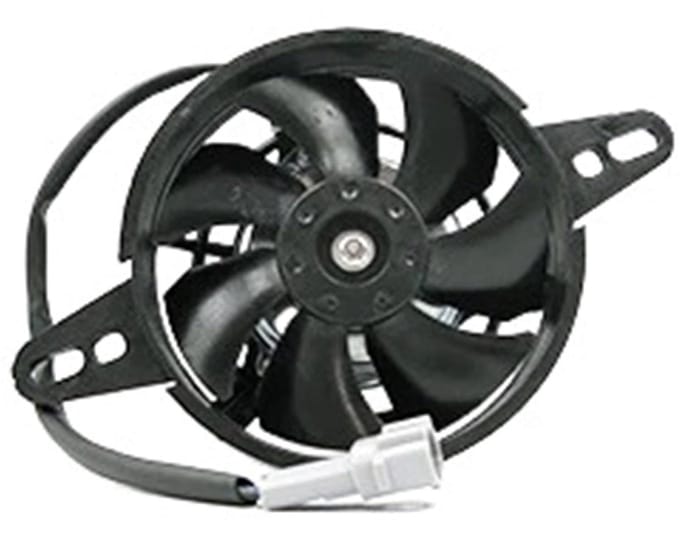 Radiator Ventilator - Koelventilator Motor - Motor Koelen - Omkeerbare Luchtstroom - 12V - Zwart