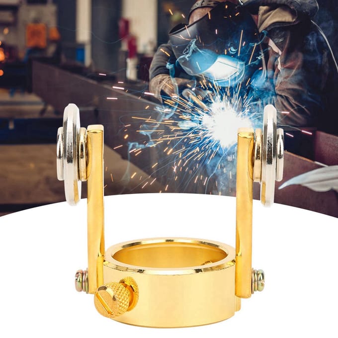 P80 Plasma Snijbrander Rollergeleider Metalen Wiel met 2 Schroeven voor Brander Kompas