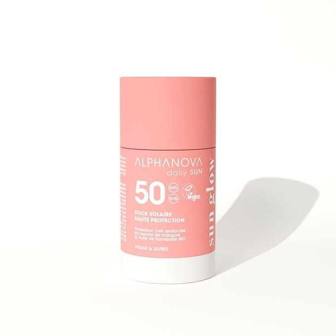 Alphanova Dagelijkse Sun Stick Hoge Bescherming SPF 50 15 Stiften