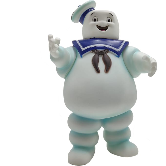 26CM Ghost Stay Puft Marshmallow Man Actiefiguur Verzameling Model Extra Groot Vinyl Poppen Speelgoed about 26cm gray