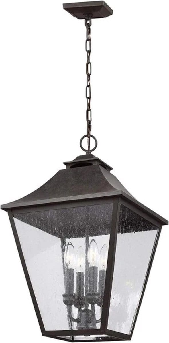 Feiss LED Buiten Hanglamp Galena | 4X E14 Max 40W | IP44 | Dimbaar | Sable
