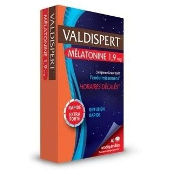 Valdispert Mélatonine 1,9 mg 40 Comprimés