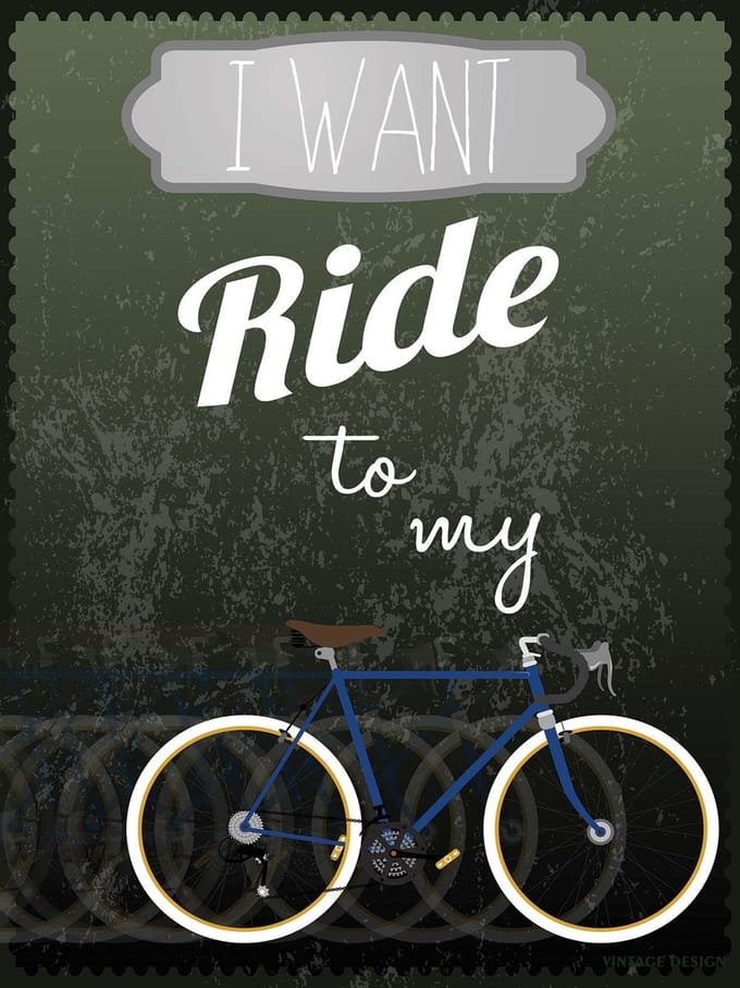 Fotobehang Racing Bicycle | XXL - 206cm x 275cm | 130g/m2 Vlies