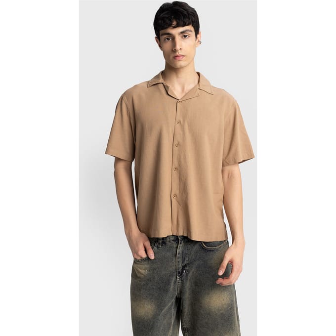 Reguliere Pasvorm Korte Mouwen Shirt
