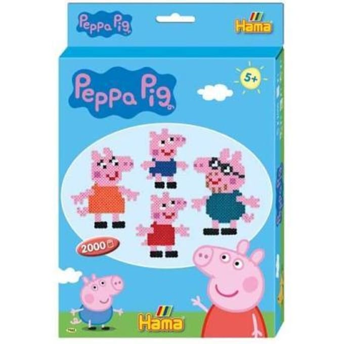 Hama Peppa Pig starterset 2000 beads Strijkkralen & -parels