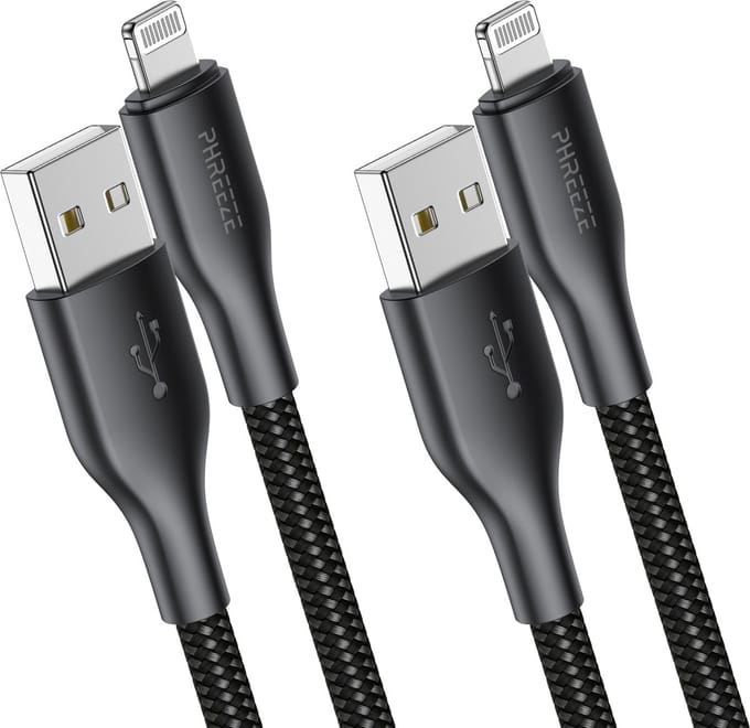 Usb kabel - Geschikt voor iPhone - Lightning kabel - 1m